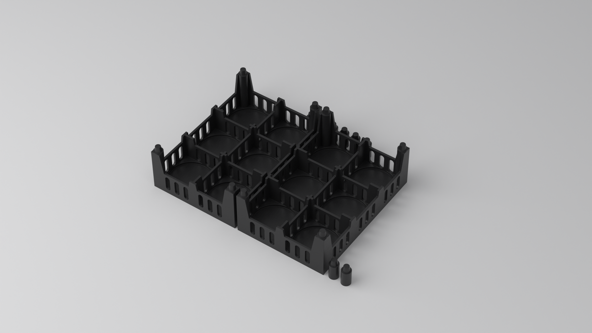 Range-flacons empilable pour peintures Tamiya 23 ml