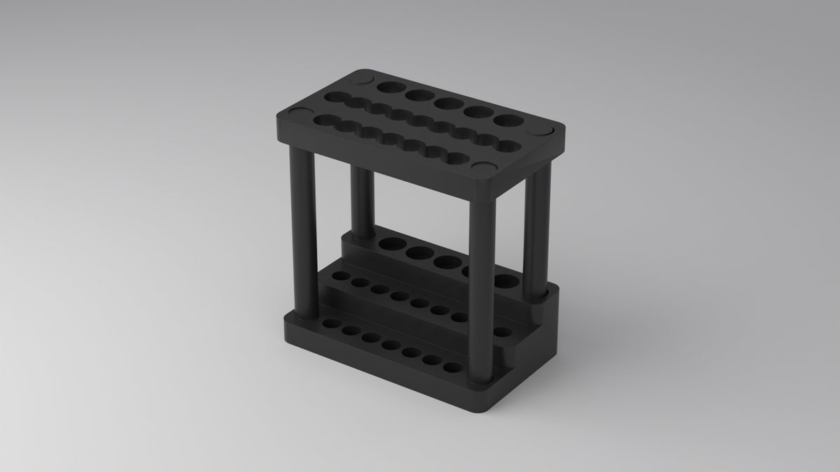 Support pour pinceaux de modélisme