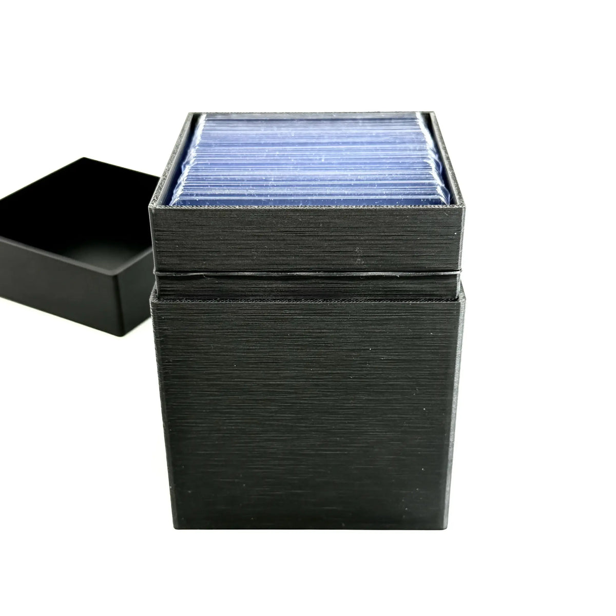 Boîte de rangement pour cartes sous protège-cartes rigides