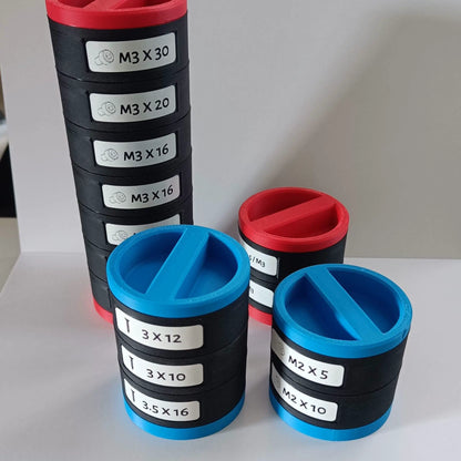 Conteneur de rangement à ouverture par torsion