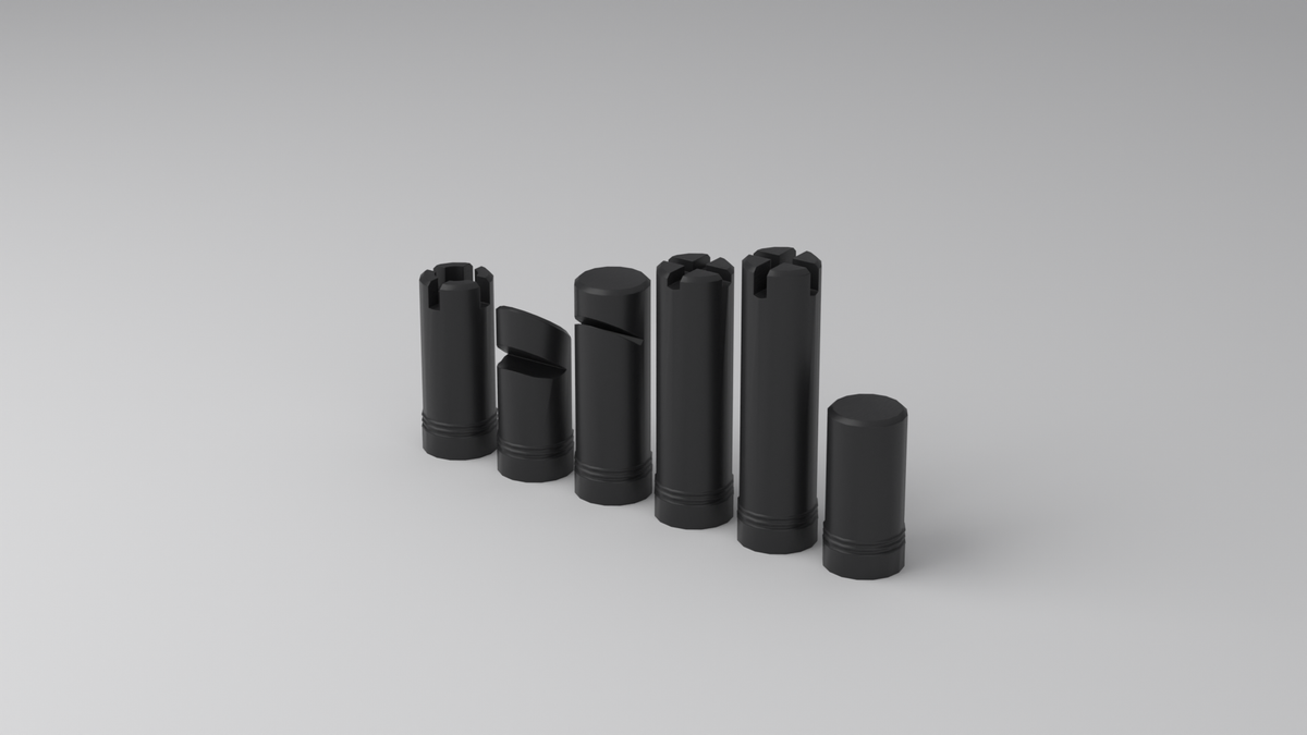 Tubes entaillés